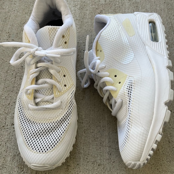 WMNS NIKE AIR MAX 90 HYPERFUSE PREMIUM iD SOLAR size 7.5 - Picture 2 of 9